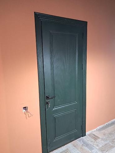 İç qapı – klassik dizayn, tünd yaşıl rəng - Material: Ağac əsaslı lalafo.az -da İç qapı – klassik dizayn, tünd yaşıl rəng - Material: Ağac əsaslı