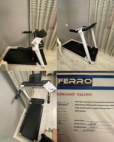 Ferro T60 motorlu qaçış trenajoru satilir. 900azn. 2.5 HP mühərrik lalafo.az -da Ferro T60 motorlu qaçış trenajoru satilir. 900azn. 2.5 HP mühərrik