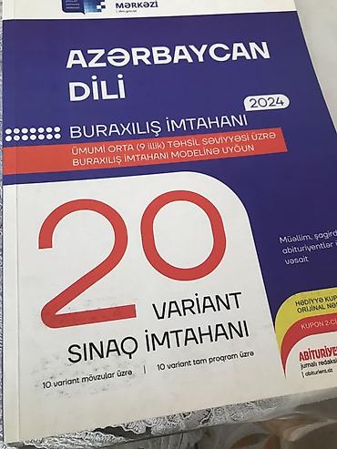Testlər: Məhsul: “Azərbaycan dili – Buraxılış imtahanı 2025sınaq vəsaiti — 1