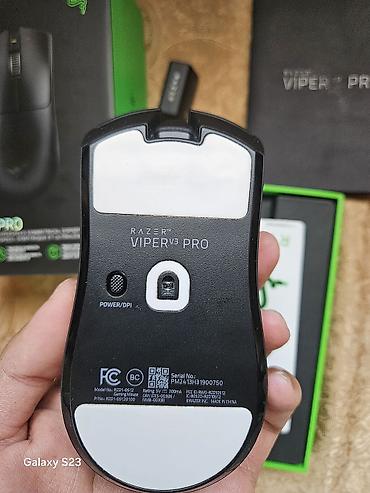 razer viper ultimate: Gaming maus Razer Viper V3 pro
Sadece usb kabelde işleyir! — 2