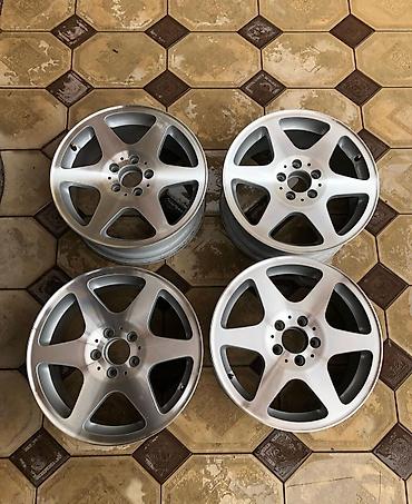 Диски: Литые Диски R 17 Mercedes-Benz, Комплект, отверстий - 4, Б/у — 5