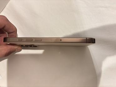 iphone macbook: IPhone 16 Pro, 128 GB, Desert Titanium, Face ID, Sənədlərlə — 3