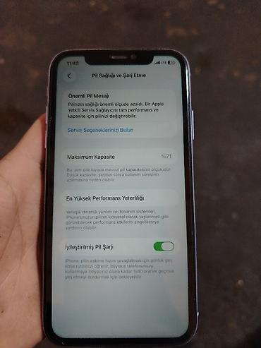 iphonu: IPhone 11, 64 GB, Deep Purple, Barmaq izi, Face ID, Simsiz şarj — 4