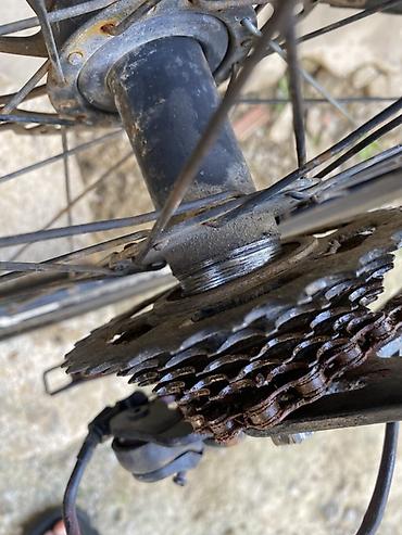 velosiped trinx: Tekerler yeni,Naklatkalar yen,Tormuzlar yeni yığılıb yağlamaq — 5