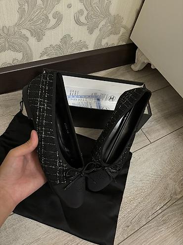 туфли chanel: Туфли, 40, Chanel, Новый, цвет - Черный, Бесплатная доставка — 3