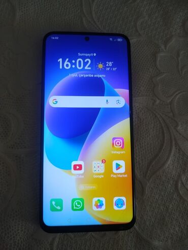 телефон для девочки fly: Honor X8a, 128 ГБ, цвет - Черный, Сенсорный, Отпечаток пальца, Две SIM карты