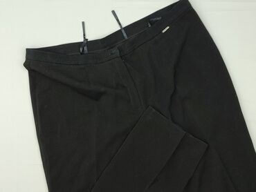 Material trousers for women, size 3XL (EU 46)