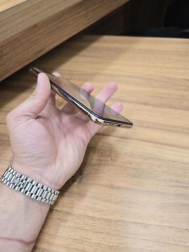 iphone xs max barter: IPhone Xs Max, Qızılı, Face ID — 3