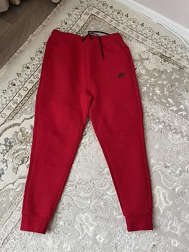 nike tech flecee: Мужской спортивный костюм, XL, Nike, Новый, цвет - Красный, Платная доставка — 4