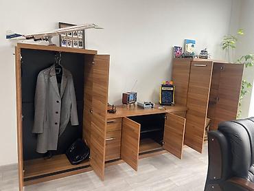 Ofis dəst mebeli: Ofis mebel dəsti – iş otağı üçün funksional və geniş saxlama həlli — 3