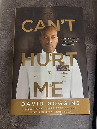 Продаю книгу can’t hurt me by David Goggins на Английском в твердом