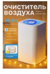 монитор экран: 🌿 ОЧИСТИТЕЛЬ ВОЗДУХА 3в1 с АРОМА-ДИФФУЗОРОМ 🌿 Дышите свежестью каждый