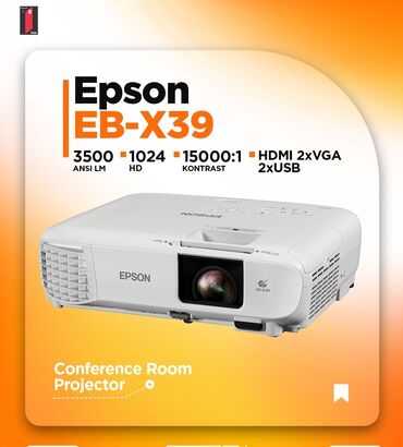 1 saat limitsiz internet: İşlənmiş Stasionar Proyektor Epson, Ödənişli çatdırılma