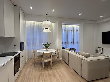 imak: 2 комнаты, 55 м², АУЦА Элитка, 3 этаж, Дизайнерский ремонт — 4