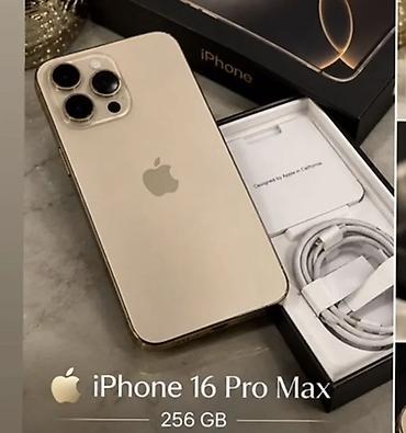 16 pro max satış: IPhone 16 Pro Max, 256 GB, Qızılı — 2