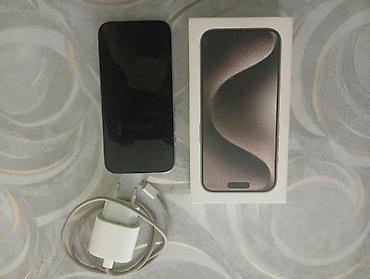 iphone 2g almaq: IPhone 15 Pro, 256 GB, Natural Titanium, Face ID — 2