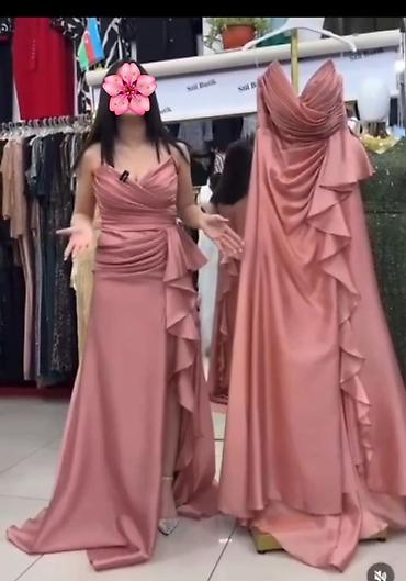 Zərif çəhrayı ziyafət donu satılır 👗✨ Brend: EDANS Ölçü: 40 Rəng