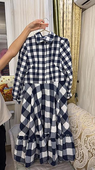 Повседневные платья: Женские платья — 2 модели 1) Черное платье в белый горох: - Принт — 16