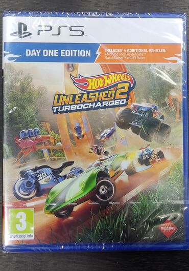 Игровые диски и картриджи: Playstation 5 üçün hot wheels unleashed 2 turbocharged oyun diski