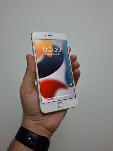 Apple iPhone: IPhone 6s Plus, 64 GB, Qızılı, Barmaq izi