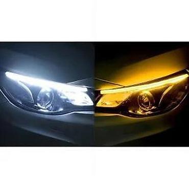 samolepljive reflektujuce trake: Led traka za farove + migavac 2 x 60cm. Univerzalne LED trake za — 7
