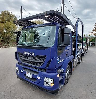 inter: Тягач, Iveco, 2015 г., Сar carrier trailer — 9