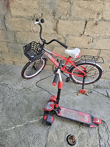 velosiped ural: Uşaq velosipedi + skuter dəsti - Velosiped: URANKIDS markalı, 2 — 2