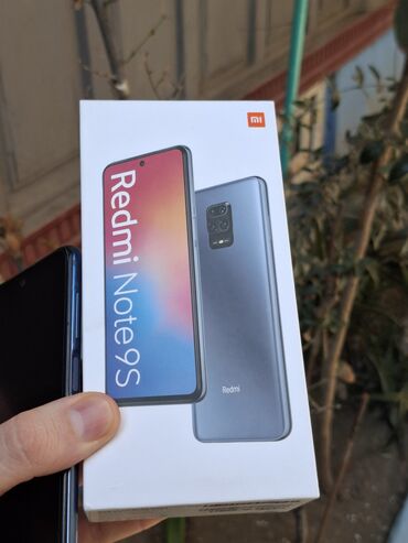 dinamik temiri: Xiaomi Redmi Note 9S, 64 GB, rəng - Boz