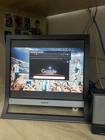 pride kalonka: 1 ədəd monitor və notebook klaviaturamauspad Monitor Sony — 4