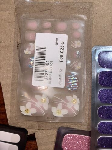 UV i LED lampe za nokte: UV/LED lampa za nokte + set samolepljivih nail art nalepnica - Model — 3