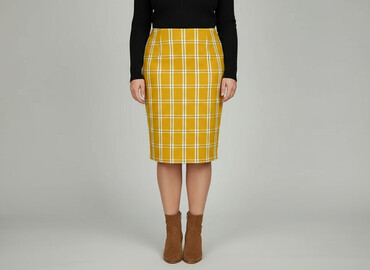 plisowane spódnice z koronką: Spódnica damska, rozmiar 3XL