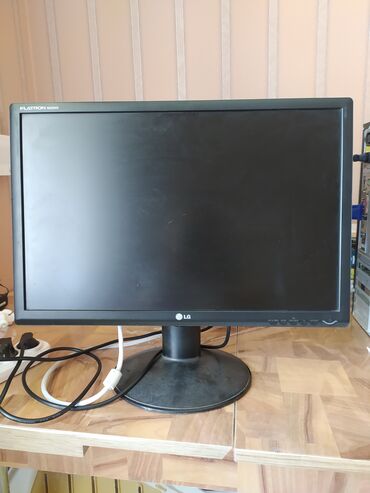 monitor hdmi: 80 manat LG flatron 22 geniş ekrandı