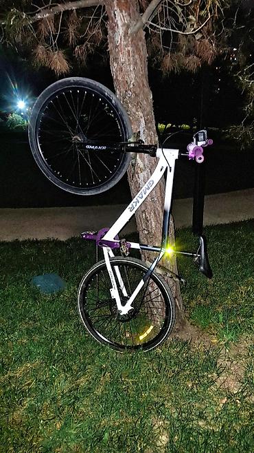 Velosipedlər: Velosiped gmakr no1 1x8 skorost sistemi hidravlik tormoz aluminium — 1