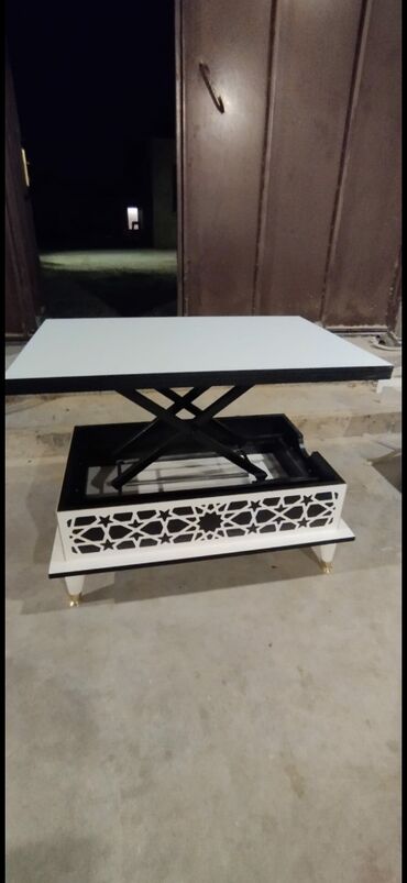Masalar: Jurnal masası, Yeni, Transformer, Laminat, Dördbucaq masa — 4