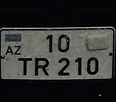 kia rio kompressor: Azərbaycan nömrə nişanı: 10-TR-210 - Format: AZ standartı — 1