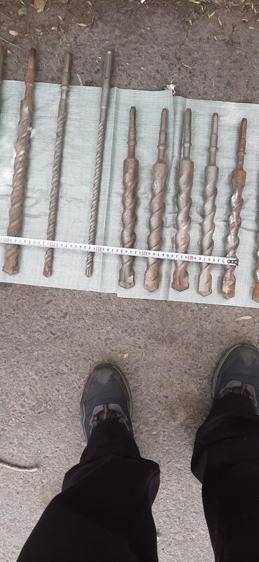 Сверла: Буры, новые заводские отличного качества, на наконечниках имеются at lalafo.kg — 8 Сверла: Буры, новые заводские отличного качества, на наконечниках имеются — 8