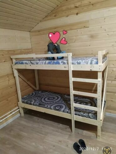 Мебель на заказ: Ассолому алейкум!! Эки кабатуу кровать жасайбыз таза сыйда жыгачтан — 8