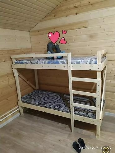 Двухъярусные кровати: Ассолому алейкум!! Эки кабатуу кровать жасайбыз таза сыйда жыгачтан — 5
