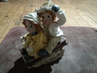 2 meymun sekli: Фигура, Керамика, цвет - Желтый