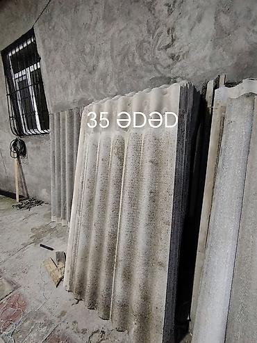 Şifer: Şifer dam örtüyü – 35 ədəd Məhsul təsviri: - Dalğalı şifer lövhələr - — 1