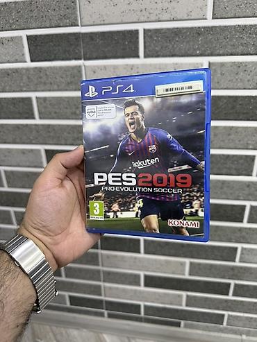 Oyun diskləri: PS4 oyunu: PES 2019 – Pro Evolution Soccer (Konami) • Platforma — 1