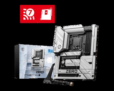 SSD diskləri: Ana Platası MSI MSI Z790 PROJECT ZERO Motherboard