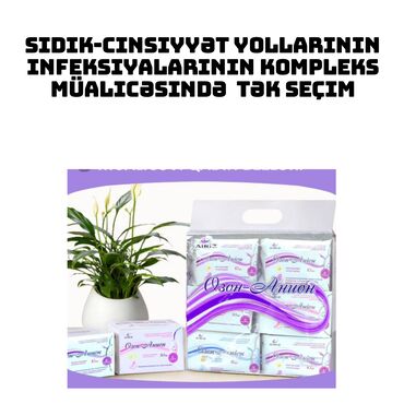 Yerimək üçün arabalar, çəliklər, əsalar, rollatorlar: Airiz “Active Oxygen & Negative Ion” qadın gigiyena bezləri –
