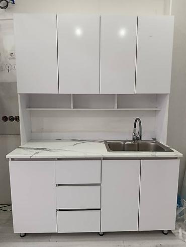 defender apollo: Кухонный гарнитур, Новый, цвет - Белый, Самовывоз — 2