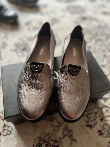 женские серебристые туфли: Туфли Geronea, Размер: 38, цвет - Серебристый