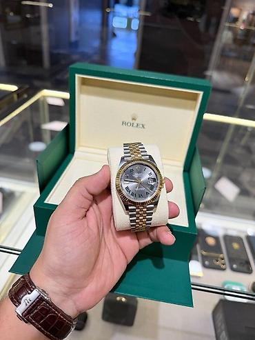 Rolex Datejust Wimbledon 41mm qol saatı Rolex Datejust Wimbledon 41