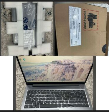 Qril aparatları: ✅Yeni pakovkada lenovo notbuku satilir 650 azn Satiwda 950 azn di