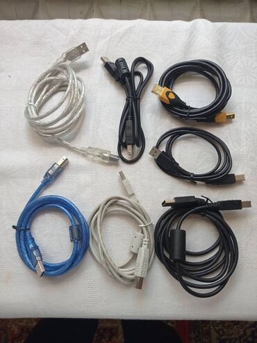 Комплект из 7ми USB кабелей для принтеров, сканеров и других устройств