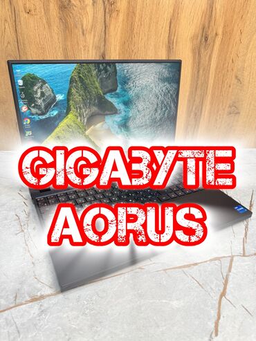 Ноутбуки: Ноутбук, Gigabyte, 16 ГБ ОЗУ, Intel Core i7, 16 ", Б/у, Для работы, учебы, память NVMe SSD