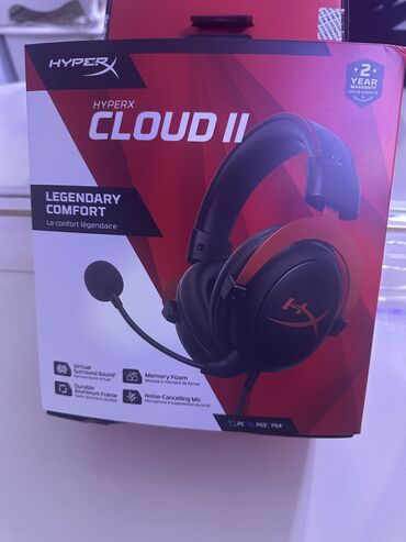 Наушники: Вакуумные, HyperX, Новый, Проводные, Геймерские